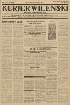 Kurjer Wileński : niezależny organ demokratyczny. 1933, nr 39