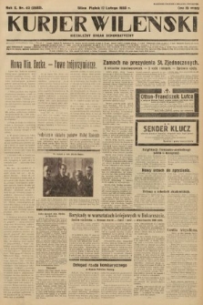 Kurjer Wileński : niezależny organ demokratyczny. 1933, nr 42
