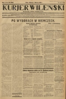 Kurjer Wileński : niezależny organ demokratyczny. 1933, nr 60