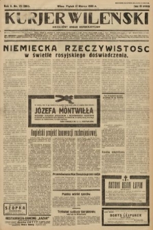 Kurjer Wileński : niezależny organ demokratyczny. 1933, nr 70
