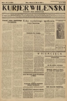 Kurjer Wileński : niezależny organ demokratyczny. 1933, nr 74
