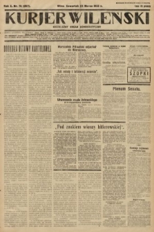 Kurjer Wileński : niezależny organ demokratyczny. 1933, nr 76