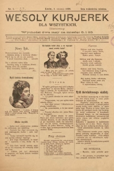 Wesoły Kurjerek : dla wszystkich. 1898, nr 7