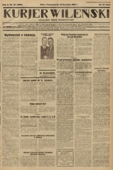 Kurjer Wileński : niezależny organ demokratyczny. 1933, nr 94