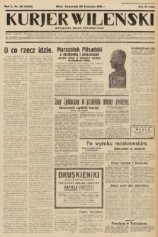 Kurjer Wileński : niezależny organ demokratyczny. 1933, nr 101