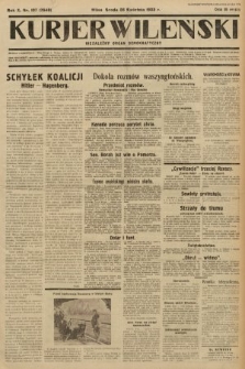 Kurjer Wileński : niezależny organ demokratyczny. 1933, nr 107