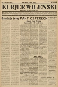 Kurjer Wileński : niezależny organ demokratyczny. 1933, nr 142