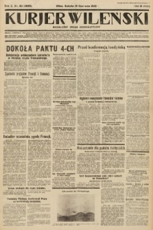 Kurjer Wileński : niezależny organ demokratyczny. 1933, nr 151