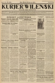 Kurjer Wileński : niezależny organ demokratyczny. 1933, nr 160