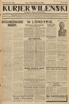 Kurjer Wileński : niezależny organ demokratyczny. 1933, nr 163