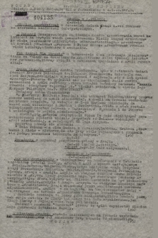 Poufny Wewnętrzny Biuletyn Radiowy Oddziału PAT w Jerozolimie. 1944, nr 305
