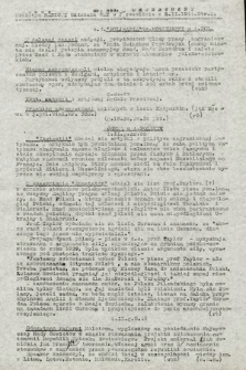 Poufny Wewnętrzny Biuletyn Radiowy Oddziału PAT w Jerozolimie. 1944, nr 333
