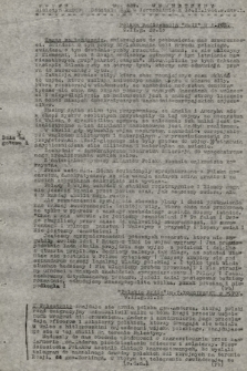 Poufny Wewnętrzny Biuletyn Radiowy Oddziału PAT w Jerozolimie. 1944, nr 339