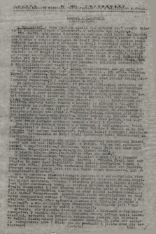 Poufny Wewnętrzny Biuletyn Radiowy Oddziału PAT w Jerozolimie. 1944, nr 343
