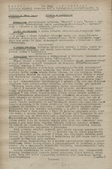 Poufny Wewnętrzny Biuletyn Radiowy Oddziału PAT w Jerozolimie. 1944, nr 400