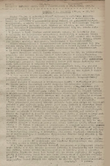 Poufny Wewnętrzny Biuletyn Radiowy Oddziału PAT w Jerozolimie. 1944, nr 402