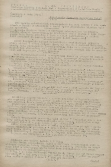 Poufny Wewnętrzny Biuletyn Radiowy Oddziału PAT w Jerozolimie. 1944, nr 406