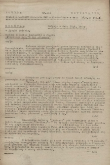Poufny Wewnętrzny Biuletyn Radiowy Oddziału PAT w Jerozolimie. 1944, nr 441
