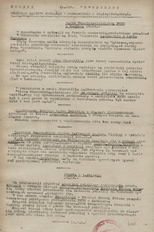 Poufny Wewnętrzny Biuletyn Radiowy Oddziału PAT w Jerozolimie. 1944, nr 559
