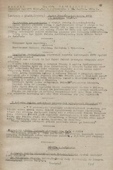 Poufny Wewnętrzny Biuletyn Radiowy Oddziału PAT w Jerozolimie. 1944, nr 569