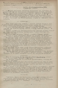 Poufny Wewnętrzny Biuletyn Radiowy Oddziału PAT w Jerozolimie. 1944, nr 581