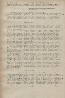 Poufny Wewnętrzny Biuletyn Radiowy Oddziału PAT w Jerozolimie. 1944, nr 592