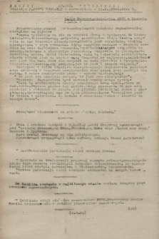 Poufny Wewnętrzny Biuletyn Radiowy Oddziału PAT w Jerozolimie. 1944, nr 593