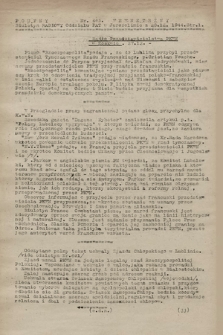 Poufny Wewnętrzny Biuletyn Radiowy Oddziału PAT w Jerozolimie. 1944, nr 605