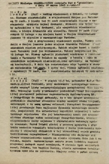 Biuletyn Telegraficzny Oddziału PAT w Jerozolimie. 1943, nr 50