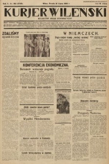 Kurjer Wileński : niezależny organ demokratyczny. 1933, nr 182