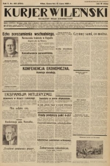 Kurjer Wileński : niezależny organ demokratyczny. 1933, nr 183
