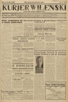 Kurjer Wileński : niezależny organ demokratyczny. 1933, nr 204