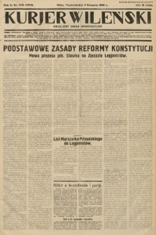 Kurjer Wileński : niezależny organ demokratyczny. 1933, nr 208