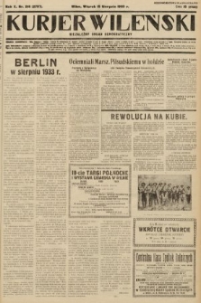 Kurjer Wileński : niezależny organ demokratyczny. 1933, nr 216