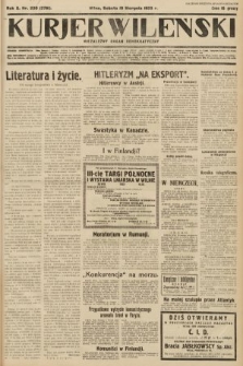 Kurjer Wileński : niezależny organ demokratyczny. 1933, nr 220