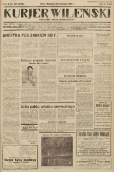 Kurjer Wileński : niezależny organ demokratyczny. 1933, nr 221