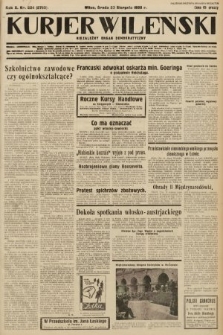 Kurjer Wileński : niezależny organ demokratyczny. 1933, nr 224