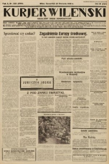 Kurjer Wileński : niezależny organ demokratyczny. 1933, nr 225