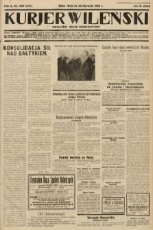 Kurjer Wileński : niezależny organ demokratyczny. 1933, nr 230