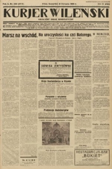 Kurjer Wileński : niezależny organ demokratyczny. 1933, nr 232