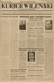 Kurjer Wileński : niezależny organ demokratyczny. 1933, nr 254