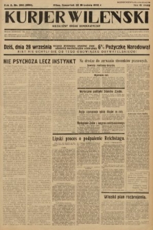 Kurjer Wileński : niezależny organ demokratyczny. 1933, nr 260