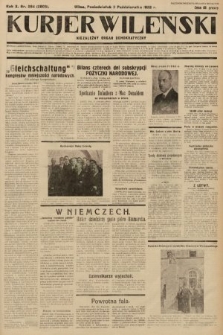 Kurjer Wileński : niezależny organ demokratyczny. 1933, nr 264