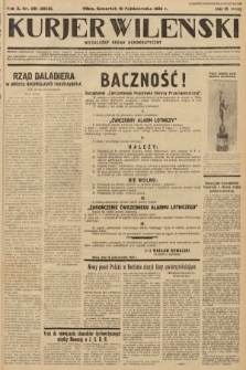 Kurjer Wileński : niezależny organ demokratyczny. 1933, nr 281