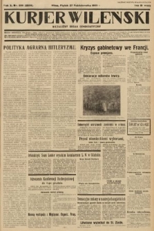 Kurjer Wileński : niezależny organ demokratyczny. 1933, nr 289