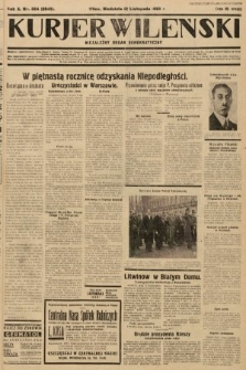 Kurjer Wileński : niezależny organ demokratyczny. 1933, nr 304