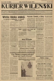 Kurjer Wileński : niezależny organ demokratyczny. 1933, nr 321