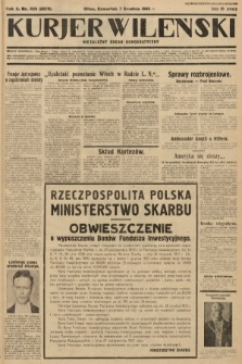 Kurjer Wileński : niezależny organ demokratyczny. 1933, nr 329