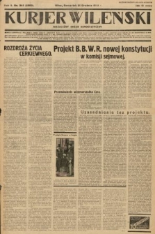 Kurjer Wileński : niezależny organ demokratyczny. 1933, nr 342