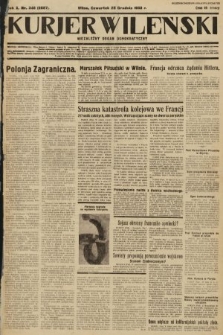 Kurjer Wileński : niezależny organ demokratyczny. 1933, nr 346